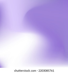 Curve Vibrant Liquid Dynamic Background. Paint Purple White Fashion Violet Swirl Gradient Mesh. Fluid Spotlight Trendy Lavender Gradient Background. Color Pastel Cold Watercolor Smooth Surface.