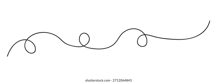  Patrón de onda curva sin fisuras.  Arte de línea rayado Plantilla gráfica. estilo abstracto onda delgadas líneas curvas. Línea ondulada de garabato dibujada a mano. 