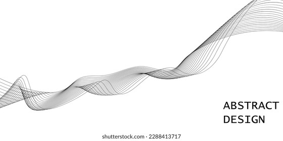 Patrón de onda de curva sin fisuras. Fondo vectorial abstracto ondulado de línea delgada. Patrón de onda de curva sin fisuras. Plantilla de gráfico de rayas de líneas. Ilustración del vector