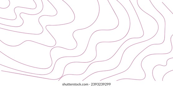 Curve wave seamless pattern. Thin line wavy abstract vector background. Curve wave seamless pattern. Line art striped graphic template. Vector illustration
