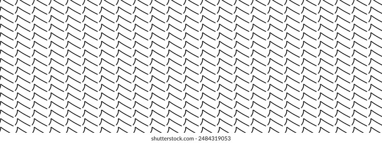 Curve  and Wavy line patterns, roof stripes, tiles, fabric, Illustration, vector, wave , background, lines, black and white, banner, website. Arrangement, 