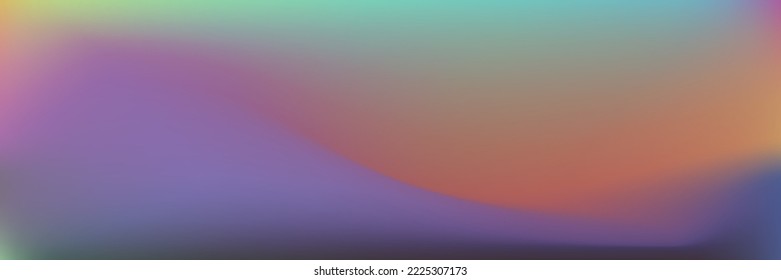 Curve Wavy Smooth Ocean Soft Smooth Surface. Flow Vivid Color Blurry Water Gradient Backdrop. Fluid Bright Vibrant Liquid Dynamic Gradient Mesh. Multicolor Pastel Light Sky Cloud Wallpaper.