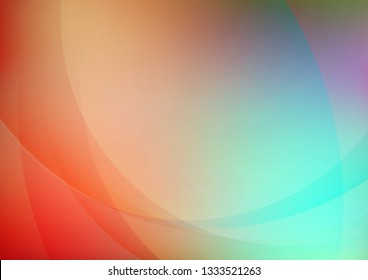 Curved abstract colorful background. Vector Eps10