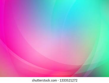 Curved abstract colorful background. Vector Eps10