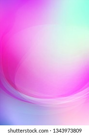 Curved abstract colorful background. Vector Eps10