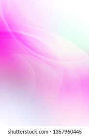 Curved abstract colorful background. Vector Eps10