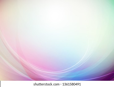 Curved abstract with colors background. Vector Eps10