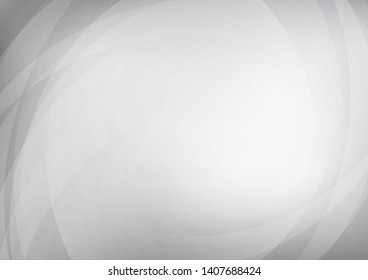 Curved abstract gray background. Vector Eps10