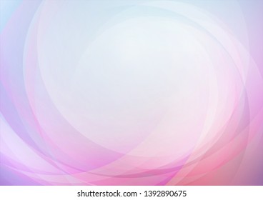 Curved abstract with soft colors background. Vector Eps10