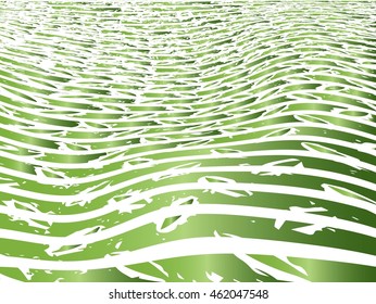 Curved Abstract Vector Lines Background Stripes.
