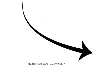 Curved arrow. Black curved arrow icon. Curved arrows set with directional icons. Set of curved arrow.