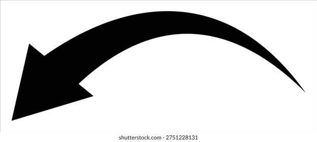 Curved arrow icon pointer down and up isolated. Arrow icon for web site, logo, app. pointing right with a curved tail, symbolizing forwarding, sending, or distributing content. Curve arrows icon on white background. 