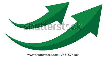 Curved arrow pointing. Curved arrow icons. Curved arrows set. Arrow symbol collection.