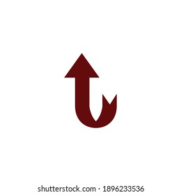 Curved arrow sign. Arrow showing right or left side sign icon symbol. Arrow shows direction vector rotation icon reload symbol. Reload, up arrow, sign, direction icon. rotation, reload button refresh
