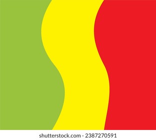 curved color background vector design. abstract color, vector illustration