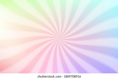 Curved concentrated line background material