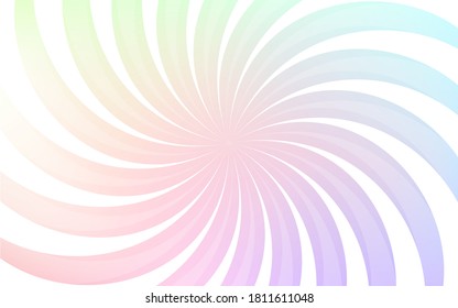 Curved concentrated line background material