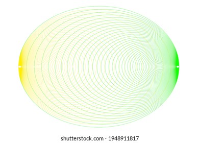 Curved digital artwork background innovative art