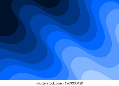 Curved fluid background with nice color. Abstract background. Vector illustration