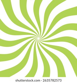 Fundo espiral verde curvo com linhas fluidas suaves. Ideal para projetos naturais, abstratos ou modernos, adicionando profundidade, calma e movimento dinâmico a qualquer projeto.