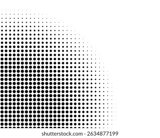 Abstrato de Gradiente de Meio-Tom Curvo