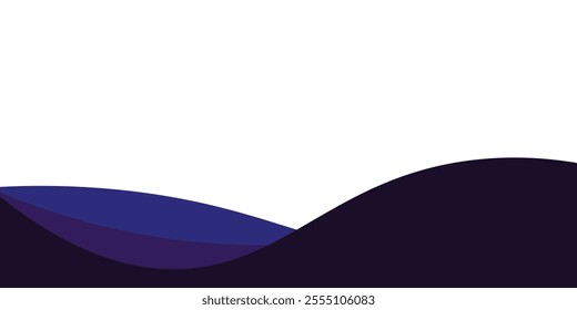 Curved Header and Footer Element
