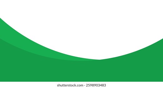 Curved Header and Footer Element