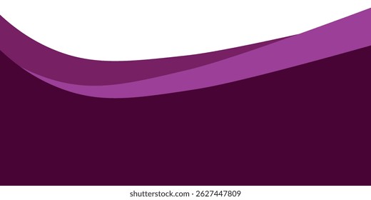 Curved Header and Footer Element