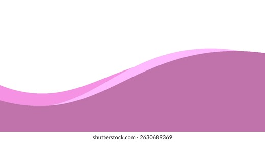 Curved Header and Footer Element. 