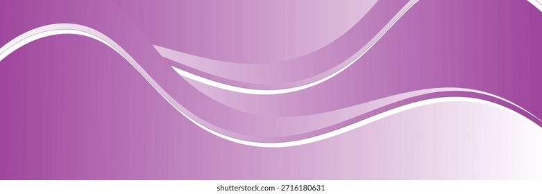 Elemento de encabezado y pie de página curvo . Púrpura abstracto con las ondas. onda púrpura. Traje para los negocios, Anuncios