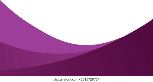 Curved Header and Footer Element. eps 10