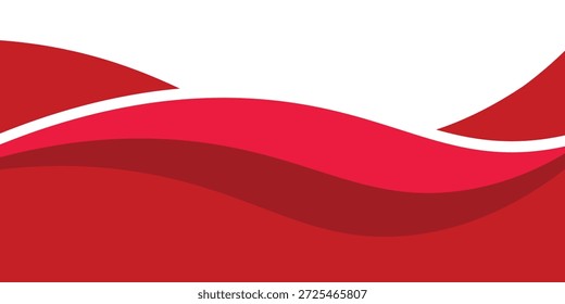 Ilustração de vetor de elemento de cabeçalho e rodapé curvos