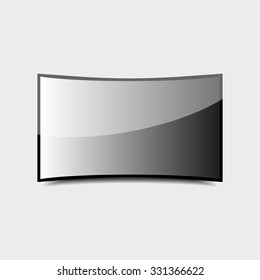 Curved LCD TV 