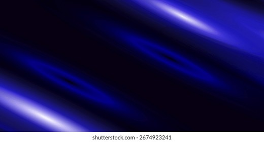 Curved light trail stretched upward. Fast speed car. Acceleration speed motion on night road. City light trails motion background. 
