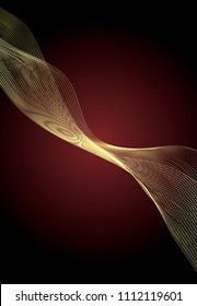 curved line abstract 