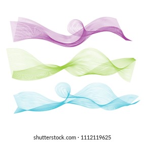 curved line abstract 
