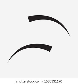 curved line icon design vector illustration