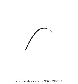 curved line logo material vector
