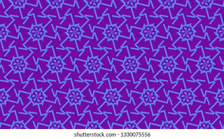 Curved line in triangles style. Vector illustration. Decorative design for For interior wallpaper, smart design, fashion print.