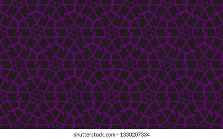 Curved line in triangles style. Vector illustration. CFor interior wallpaper, smart design, fashion print