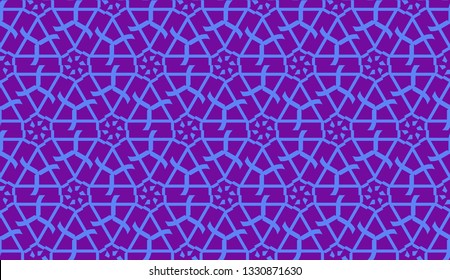 Curved line in triangles style. Vector illustration. Decorative design for For interior wallpaper, smart design, fashion print.