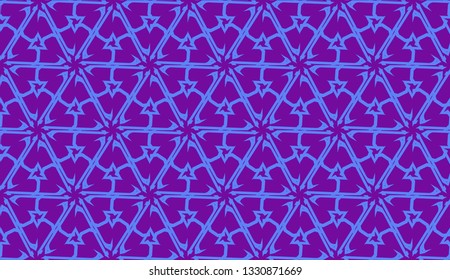 Curved line in triangles style. Vector illustration. Decorative design for For interior wallpaper, smart design, fashion print.