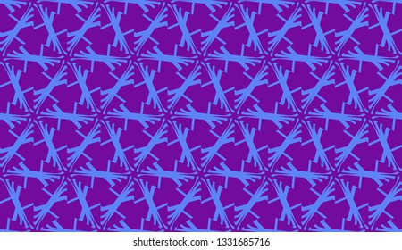 Curved line in triangles style. Vector illustration. Decorative design for For interior wallpaper, smart design, fashion print.