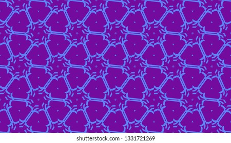 Curved line in triangles style. Vector illustration. Decorative design for For interior wallpaper, smart design, fashion print.