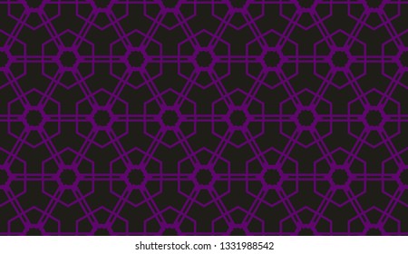 Curved line in triangles style. Vector illustration. CFor interior wallpaper, smart design, fashion print