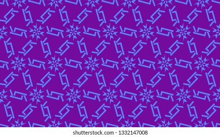 Curved line in triangles style. Vector illustration. Decorative design for For interior wallpaper, smart design, fashion print.