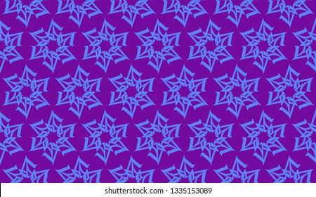 Curved line in triangles style. Vector illustration. Decorative design for For interior wallpaper, smart design, fashion print.