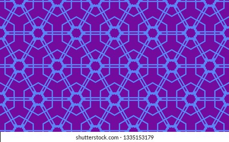 Curved line in triangles style. Vector illustration. Decorative design for For interior wallpaper, smart design, fashion print.