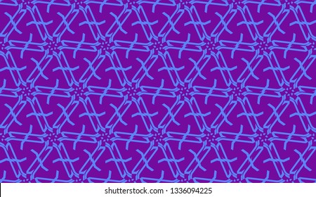Curved line in triangles style. Vector illustration. Decorative design for For interior wallpaper, smart design, fashion print.