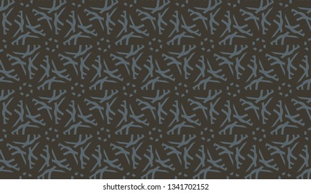 Curved line in triangles style. Vector illustration. For interior wallpaper, smart design, fashion print